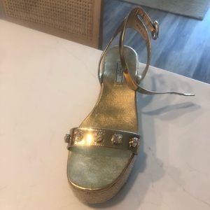 Prada platform sandals